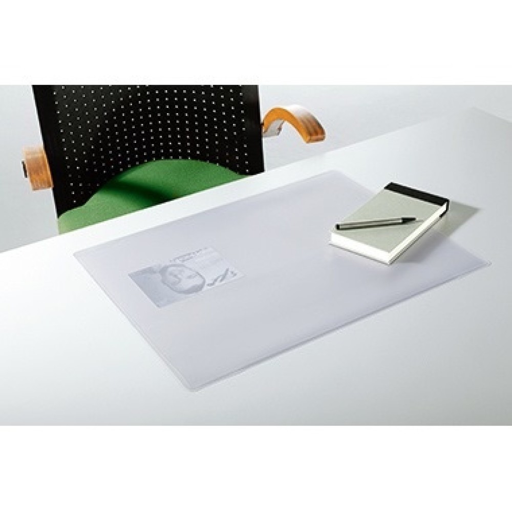 Produktabbildung Nr. 2: DURABLE Schreibunterlage DURAGLAS 711319 500x650mm transparent
