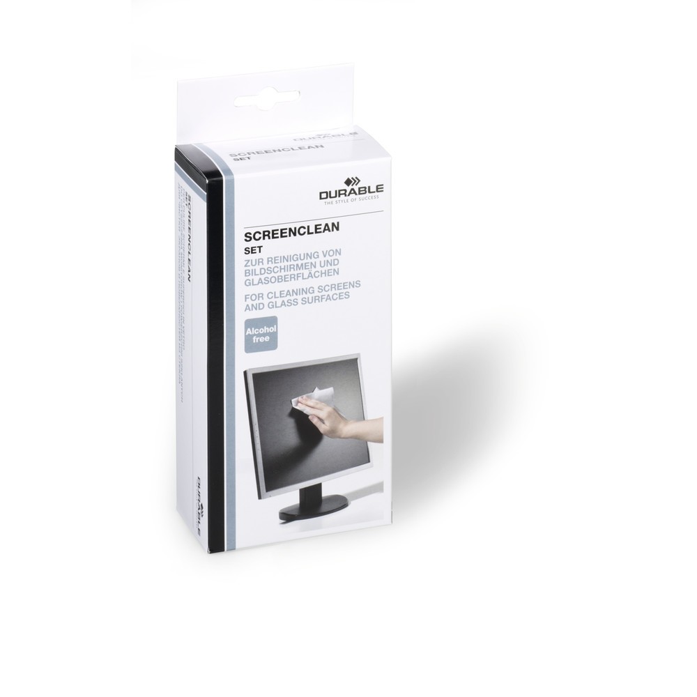 Produktabbildung Nr. 1: DURABLE SCREENCLEAN SET 20er SET