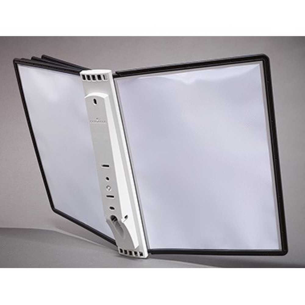 Produktabbildung: DURABLE Sichttafelsystem SHERPA wall 5 581001 5tlg sw