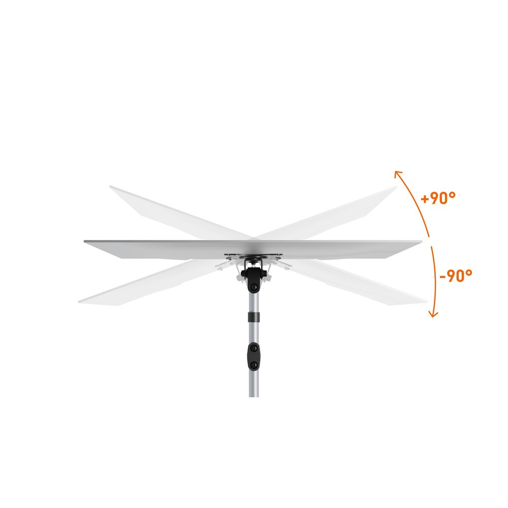 N° de l'image du produit 6 : DURABLE Support d’écran SELECT pour 1 écran, fixation sur table