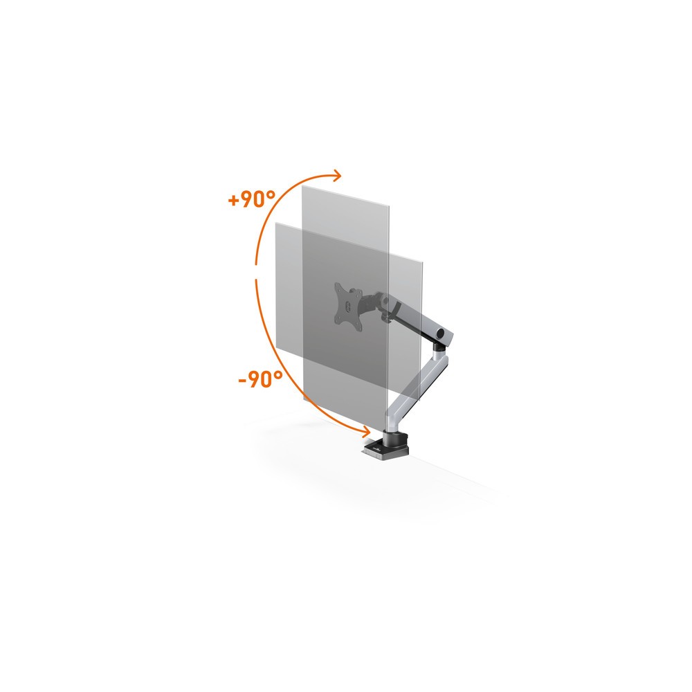 N° de l'image du produit 5 : DURABLE Support d’écran SELECT PLUS avec bras pour 1 écran, fixation sur table