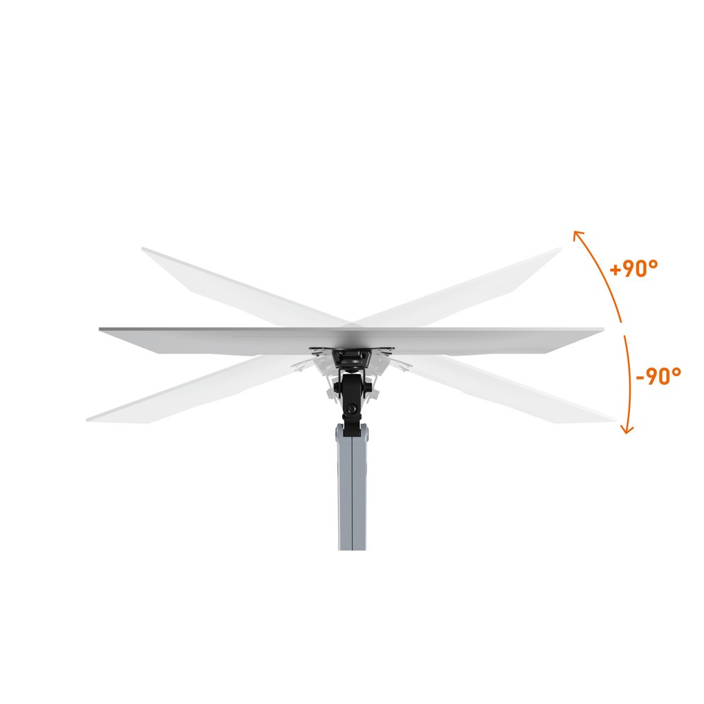 N° de l'image du produit 6 : DURABLE Support d’écran SELECT PLUS avec bras pour 1 écran, fixation sur table