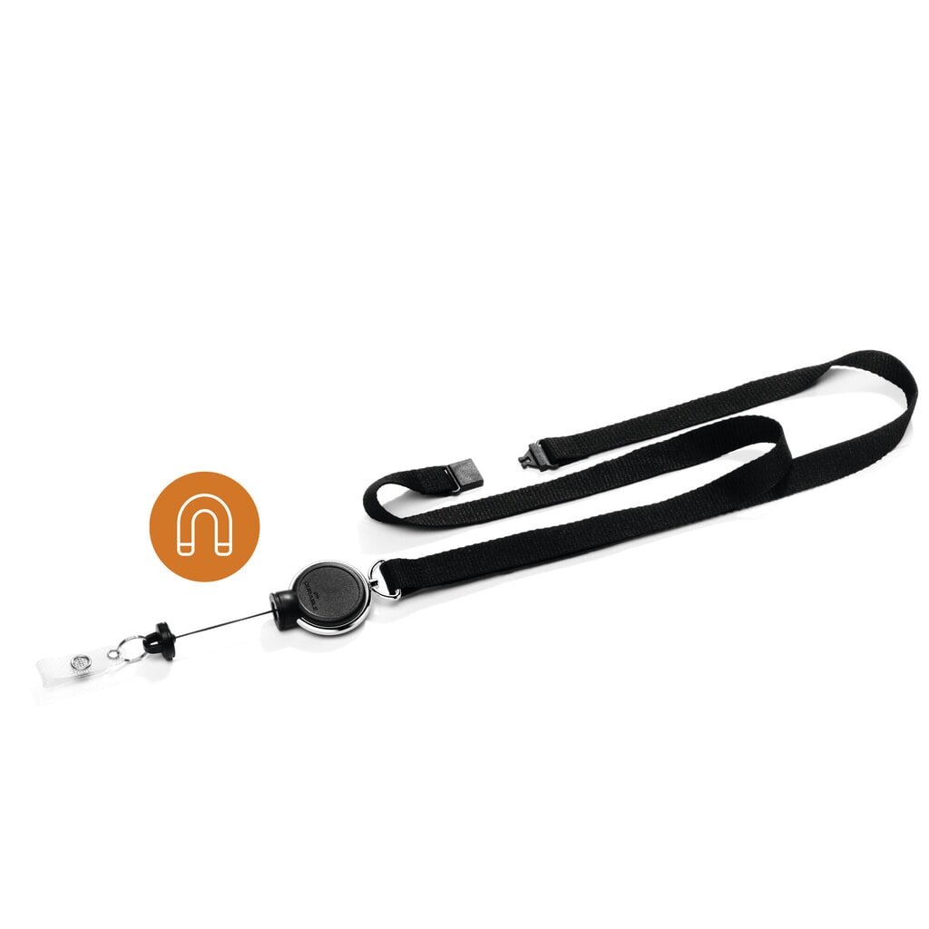 DURABLE Textilband mit Jojo EXTRA STRONG 20 Stück Produktabbildung: DURABLE Textilband mit Jojo EXTRA STRONG 20 Stück
