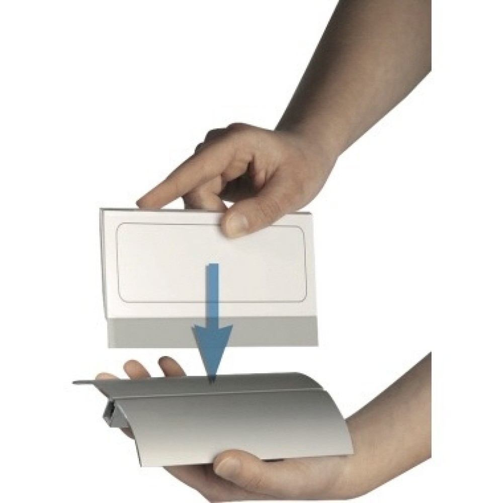 Produktabbildung Nr. 2: DURABLE Tischnamensschild Desk Presenter 820319 297x105mm tr