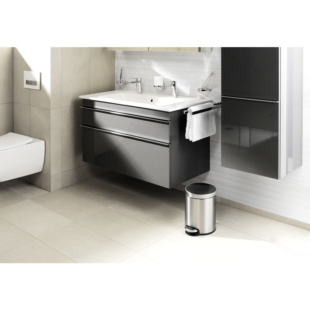 Produktabbildung Nr. 2: DURABLE Treteimer Edelstahl rund 5