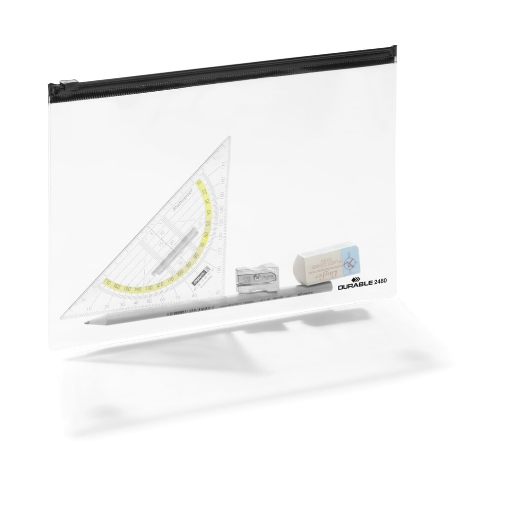 DURABLE ZIP BAG A5 100 Stück Produktabbildung: DURABLE ZIP BAG A5 100 Stück