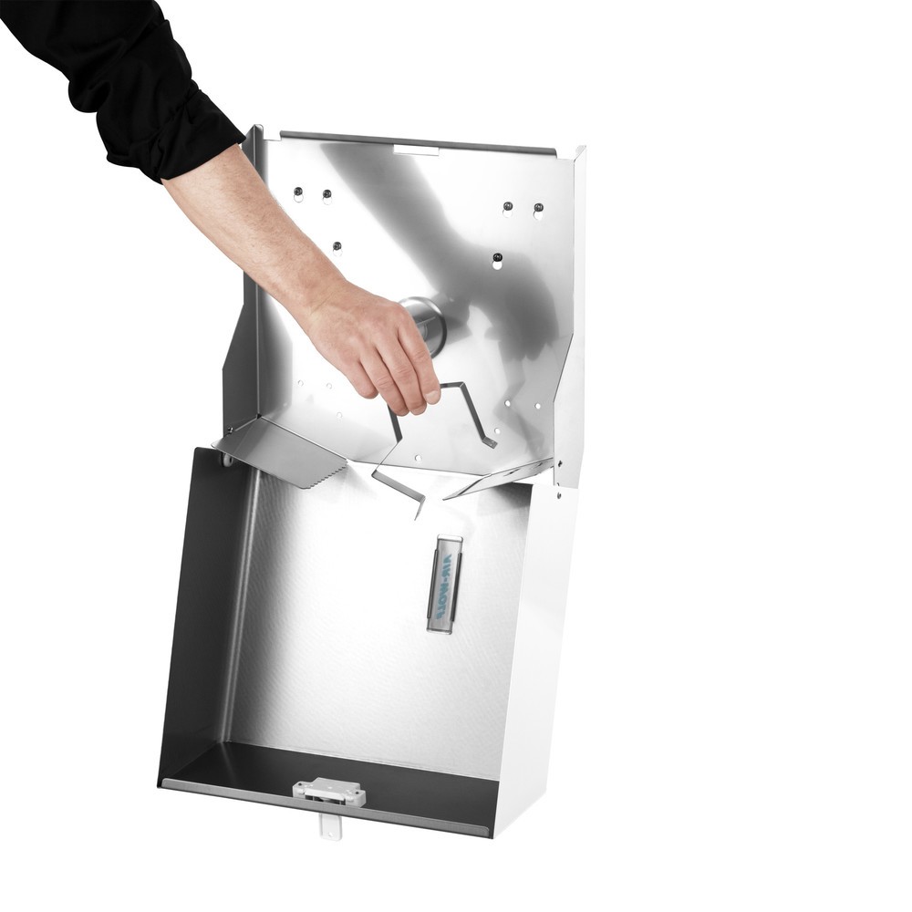 Číslo obrázku produktu 3: Dvojitý zásobník rolí papíru Air-Wolf Duplex, bílá