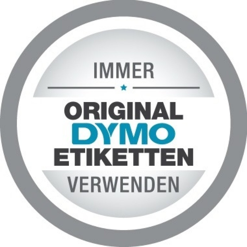 Produktabbildung Nr. 4: DYMO Schriftbandkassette D1 S0718040 12mmx3,5m sw/ws