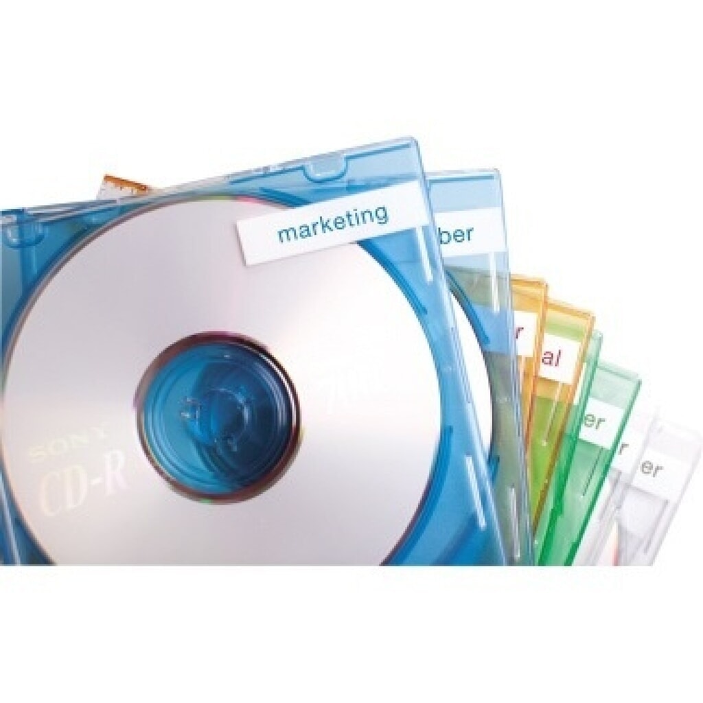 Produktabbildung Nr. 3: DYMO Schriftbandkassette D1 S0720600 12mmx7m ws auf tr