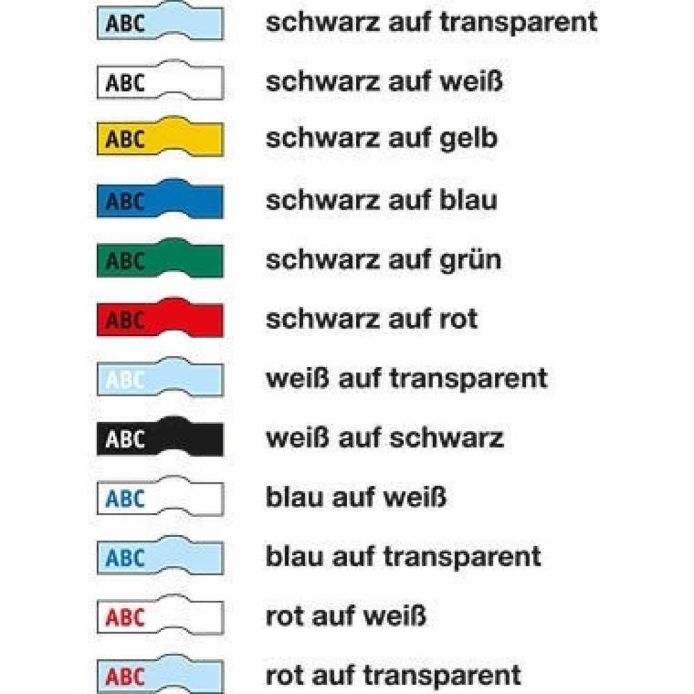 Produktabbildung Nr. 7: DYMO Schriftbandkassette D1 S0720560 12mmx7m sw auf bl
