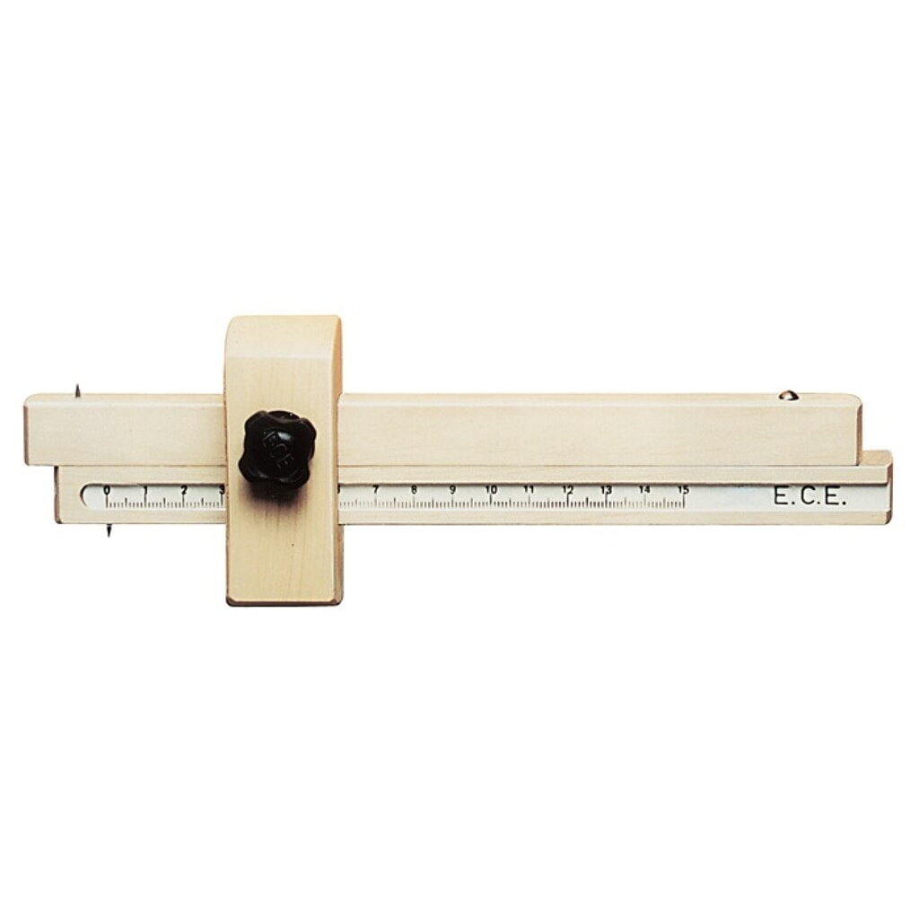 ECE Streichmaß L.150mm Weißbuche Produktabbildung: ECE Streichmaß L.150mm Weißbuche