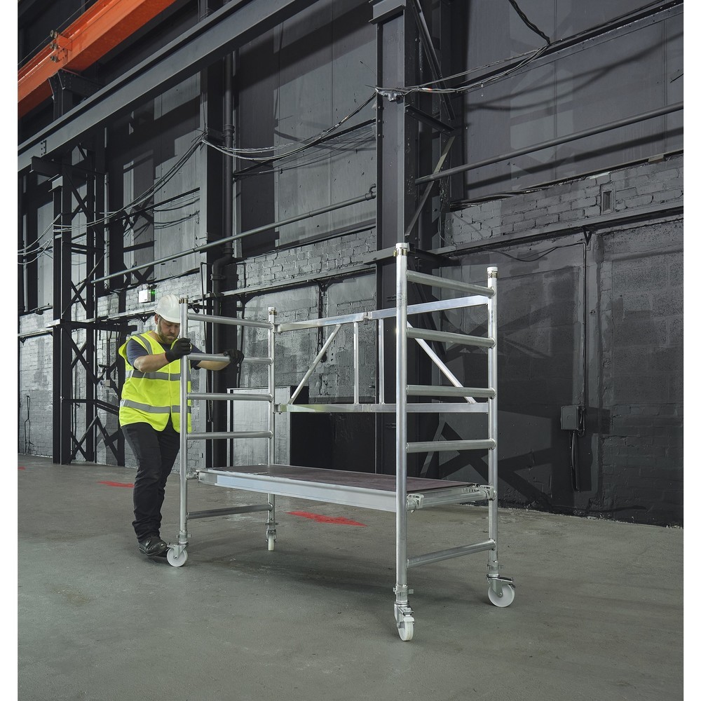 N° de l'image du produit 7 : Échafaudage pliant ZARGES PaxTower 1T, hauteur de plate-forme/d'appui 0,55 m