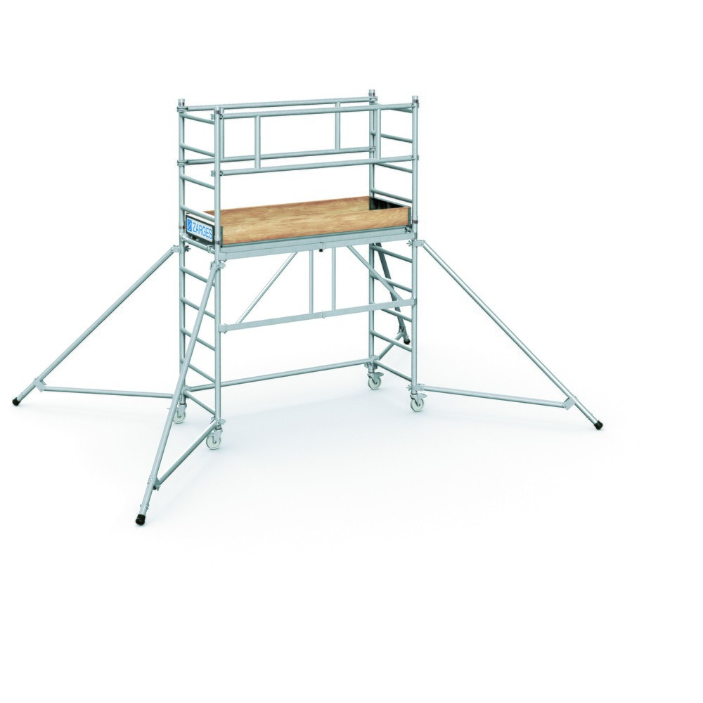 N° de l'image du produit 10 : Échafaudage pliant ZARGES PaxTower 1T, hauteur de plate-forme/d'appui 0,55 m