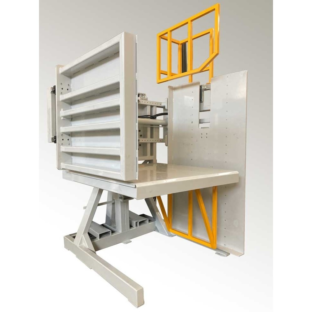 Illustration du produit: Échangeur de palettes mobile, ouverture 880 à 1 20 mm; capacité de charge 880 kg à 1 580 mm, capacité de charge 2 000 kg
