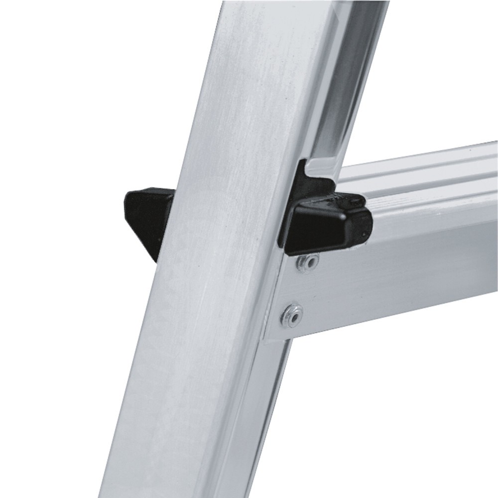 N° de l'image du produit 3 : Échelle double à marches KRAUSE®, accessible des deux côtés, hauteur déployée 0,20 m