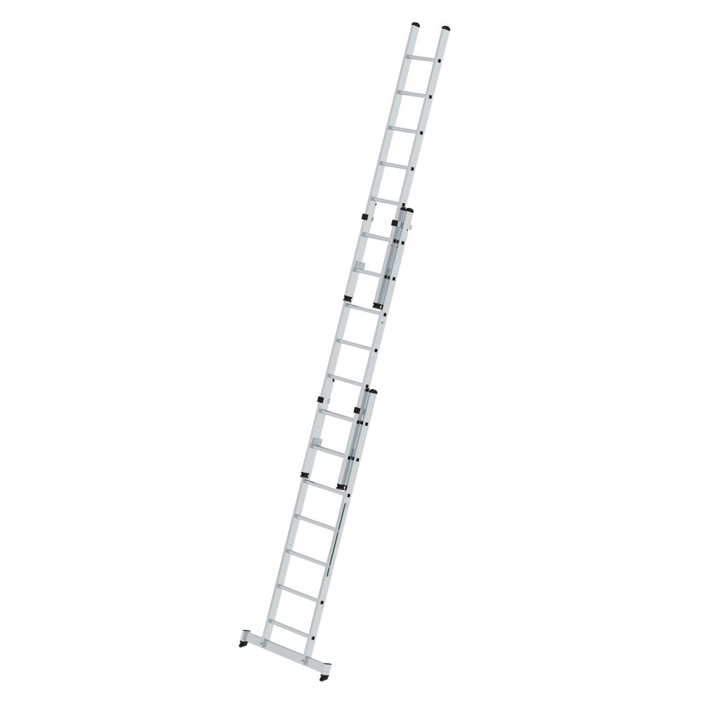 N° de l'image du produit 4 : Échelle polyvalente en 3 parties avec traverse nivello® 3x7 barreaux