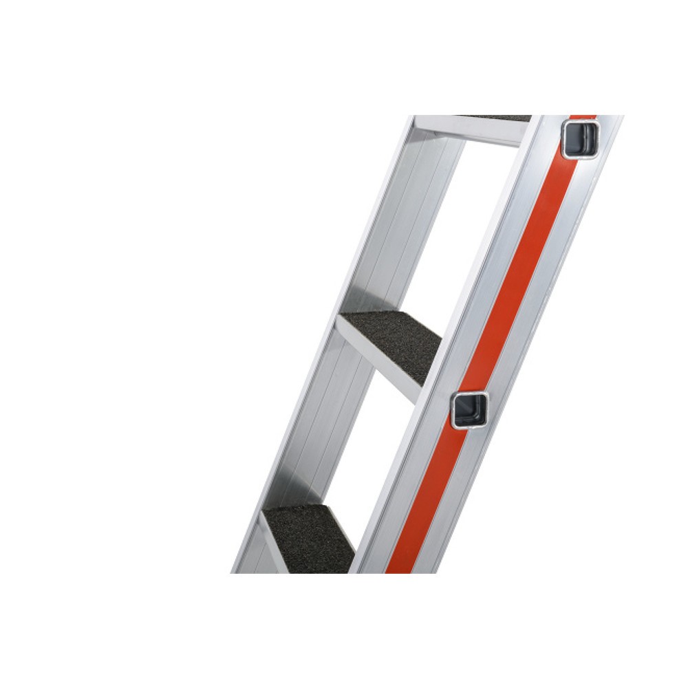 N° de l'image du produit 2 : Échelle simple à marches HYMER, revêtement R13, hauteur 1,17 m, 8 échelons