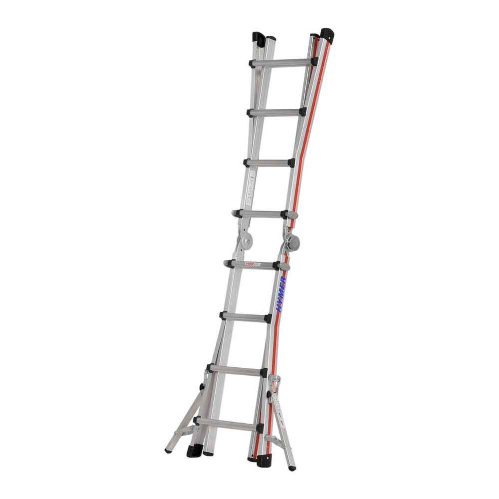 N° de l'image du produit 2 : Échelle télescopique TELESTEP HYMER, longueur totale 6,26 m, 4 x 6 échelons
