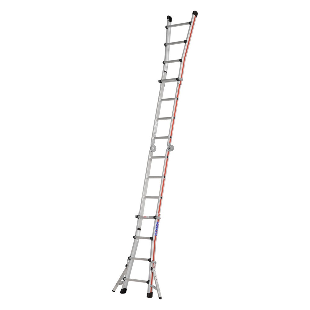 N° de l'image du produit 13 : Échelle télescopique TELESTEP HYMER, longueur totale 6,26 m, 4 x 6 échelons