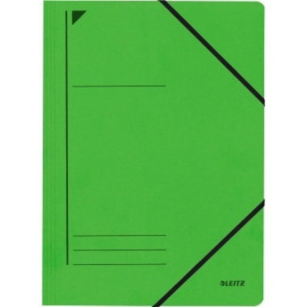 Produktabbildung: Leitz Eckspanner 39800055 DIN A4 250Blatt Colorspankarton grün