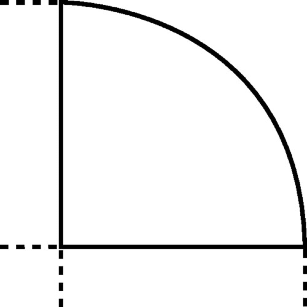 Produktabbildung: Eckwinkel Akzent, C-Fuß Gestell, BxT 800 x 800 mm, weiß