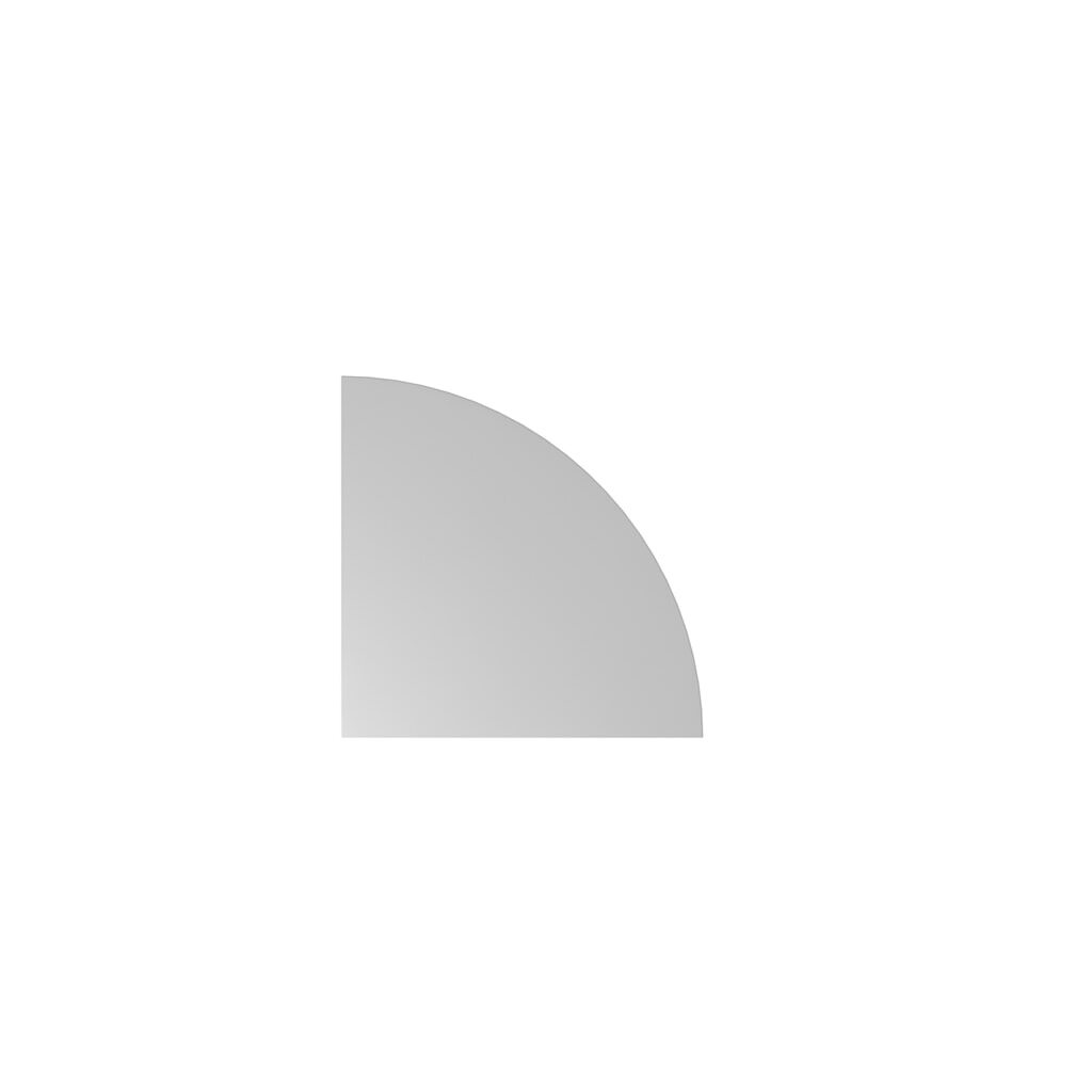 Eckwinkel Solid, BxT 800x800mm, grau Produktabbildung: Eckwinkel Solid, BxT 800x800mm, grau