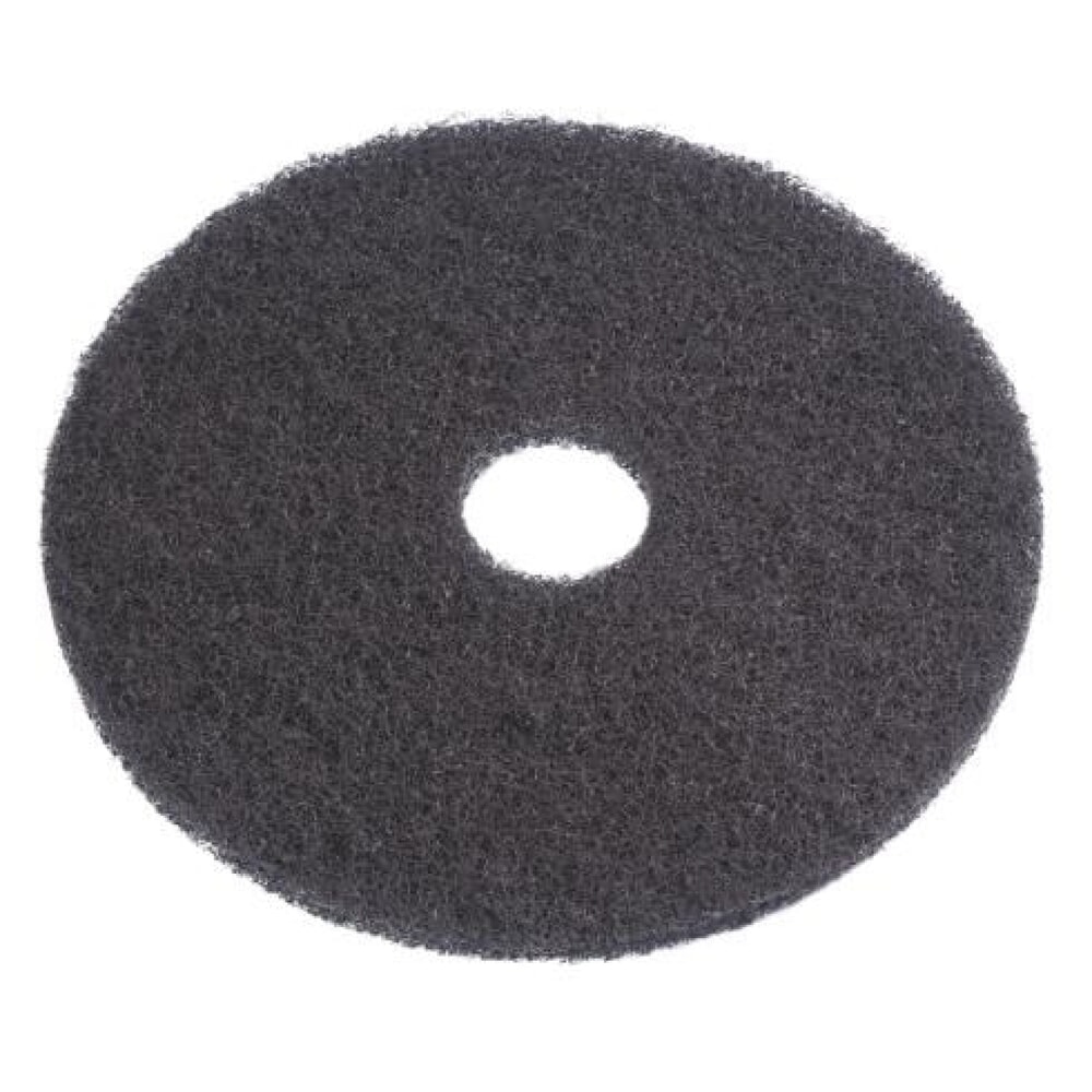 Produktabbildung: Eco Pad für Nilfisk® Einscheibenmaschine FM400, Durchmesser 432 mm, Pack à 5 Stück, schwarz