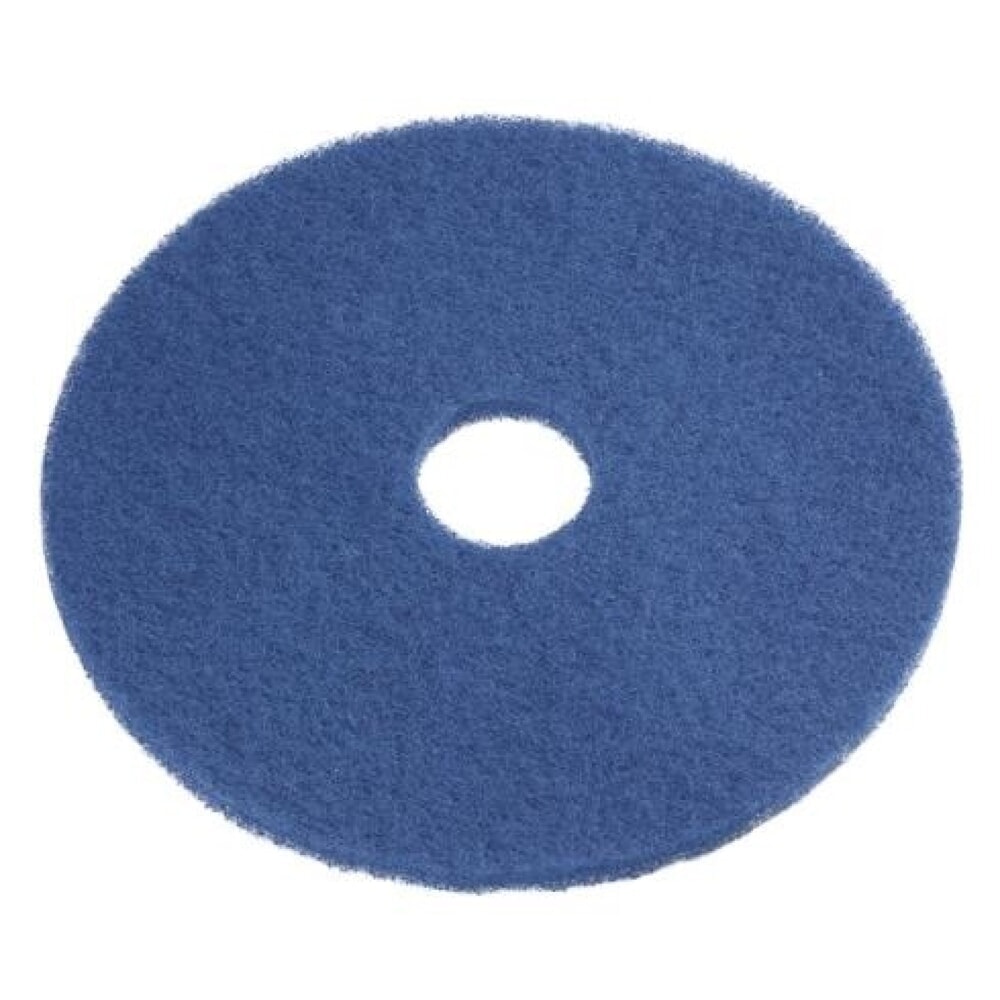 Produktabbildung: Eco Pad für Nilfisk® Einscheibenmaschine FM400, Durchmesser 432 mm, Pack à 5 Stück, blau