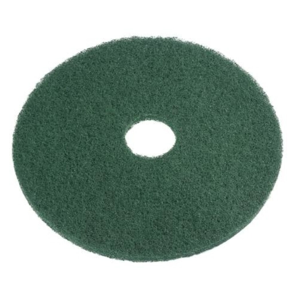 Nilfisk ® Eco Pad 17" , Durchmesser 432 mm, Pack à 5 Stück, grün Produktabbildung: Nilfisk ® Eco Pad 17" , Durchmesser 432 mm, Pack à 5 Stück, grün