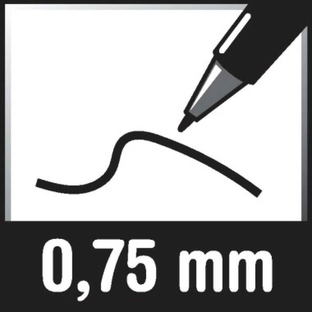 Produktabbildung Nr. 4: edding Aerospacemarker 4-8404001 0,75mm Rundspitze sw