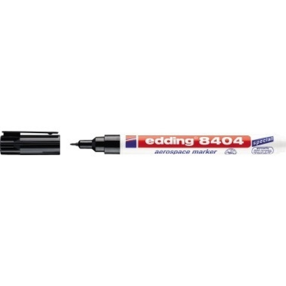 Produktabbildung: edding Aerospacemarker 4-8404001 0,75mm Rundspitze sw