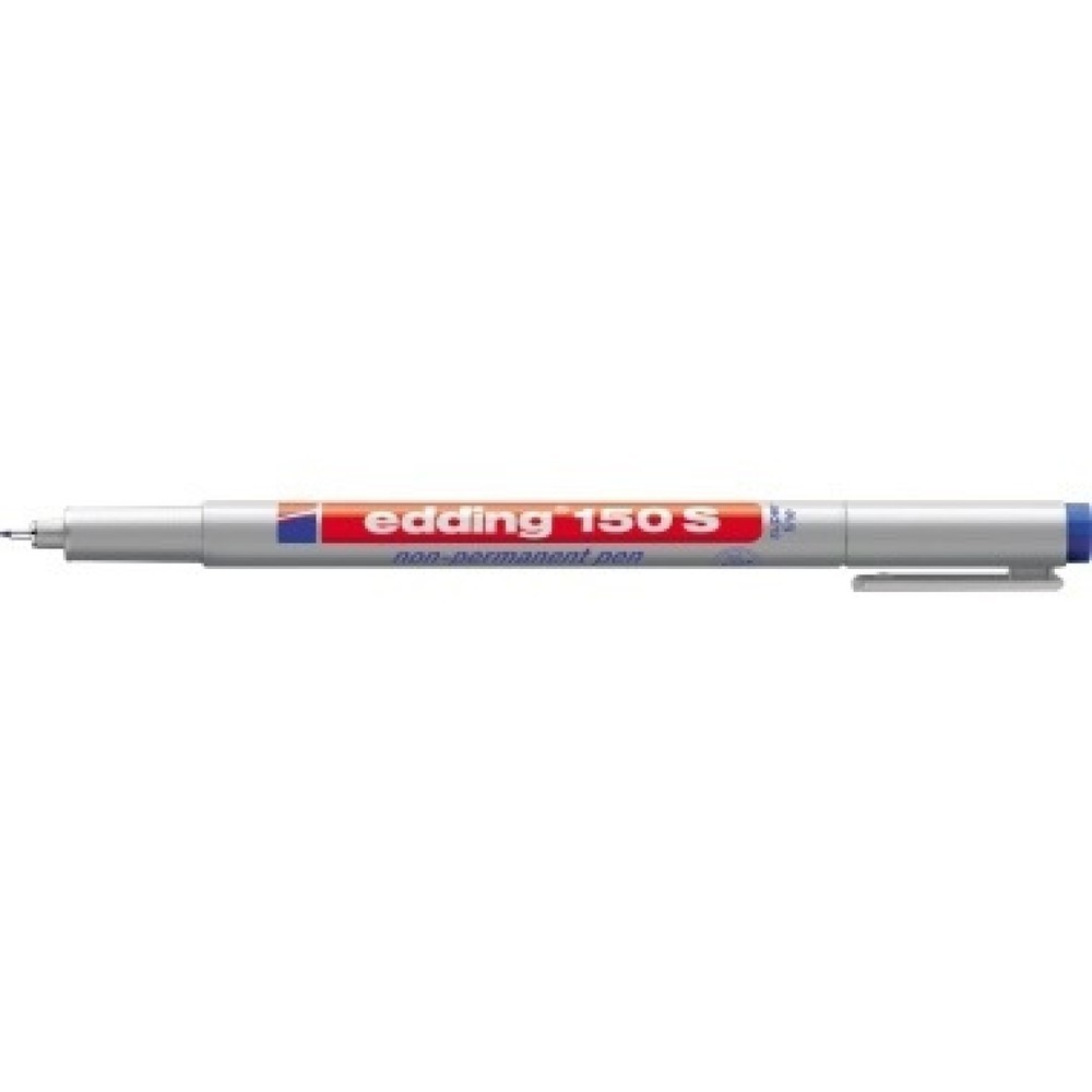 Produktabbildung: edding Folienschreiber 150 S 4-150003 non-permanent blau