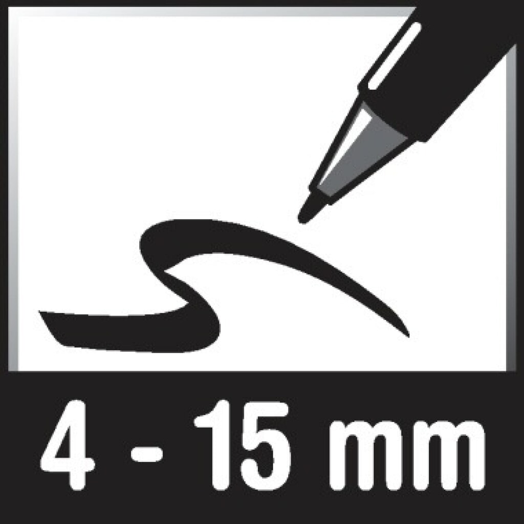 edding Kreidemarker 4090 4-4090003 4-15mm Keilspitze blau Produktabbildung Nr. 11: edding Kreidemarker 4090 4-4090003 4-15mm Keilspitze blau