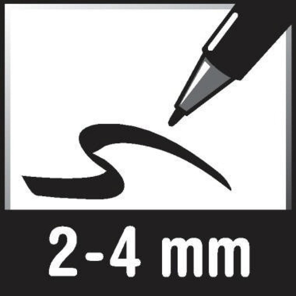 Produktabbildung Nr. 2: edding Lackmarker 750 4-750054 2-4mm Rundspitze permanent silber