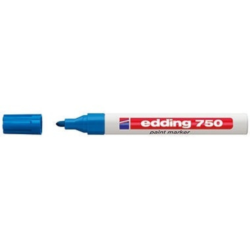 Produktabbildung: edding Lackmarker creative 750 4-750-9-010 2-4mm Rundspitze h.blau