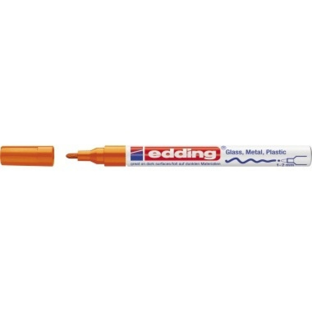 Produktabbildung Nr. 1: edding Permanentmarker creative 751 4-751-9-006 1-2mm Rundspitze orange