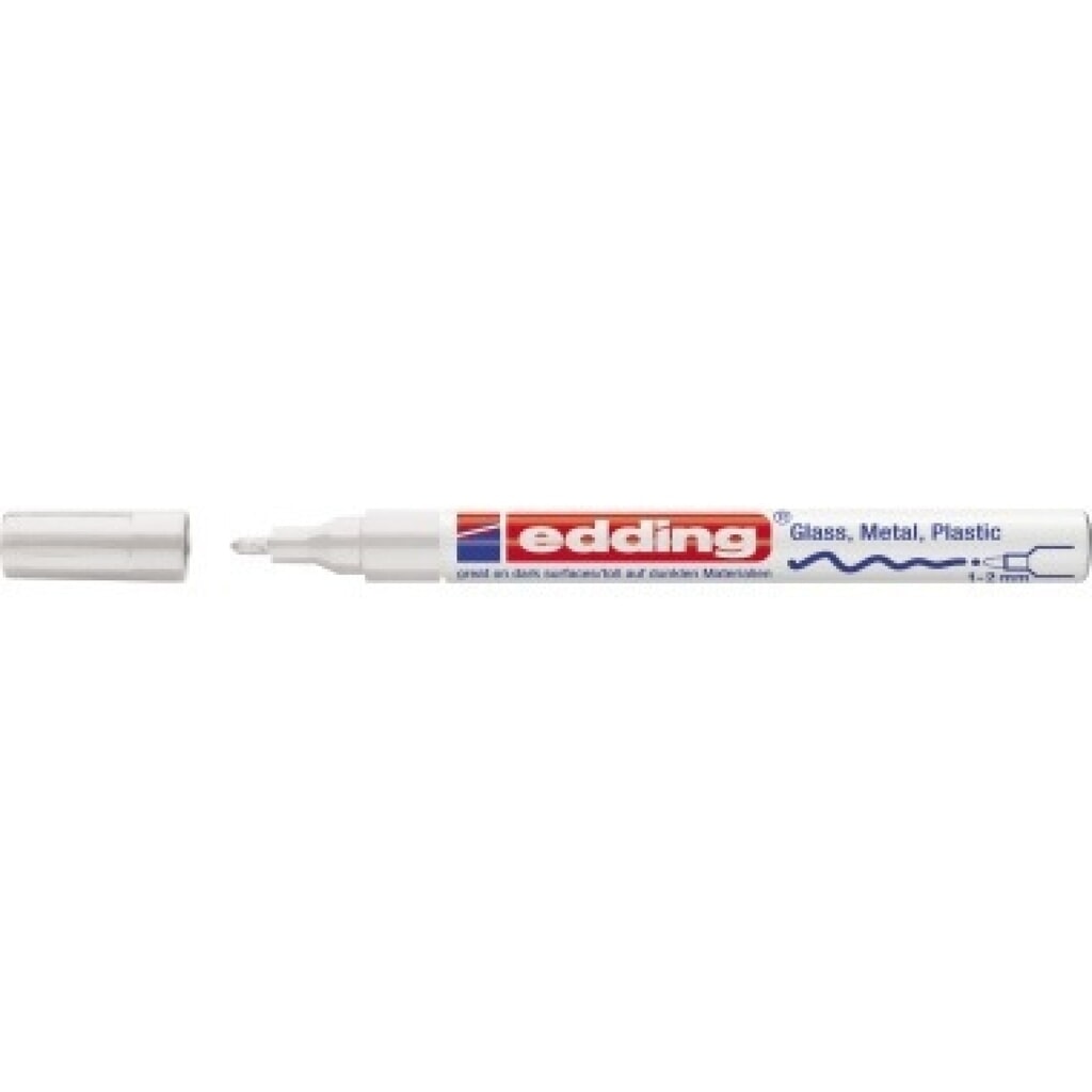 edding Permanentmarker creative 751 4-751-9-049 1-2mm Rundspitze weiß Produktabbildung: edding Permanentmarker creative 751 4-751-9-049 1-2mm Rundspitze weiß