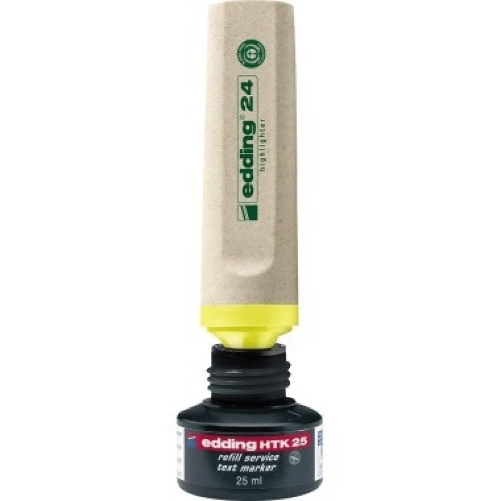 Produktabbildung Nr. 4: edding Nachfülltusche HTK25 4-HTK25005 25ml gelb