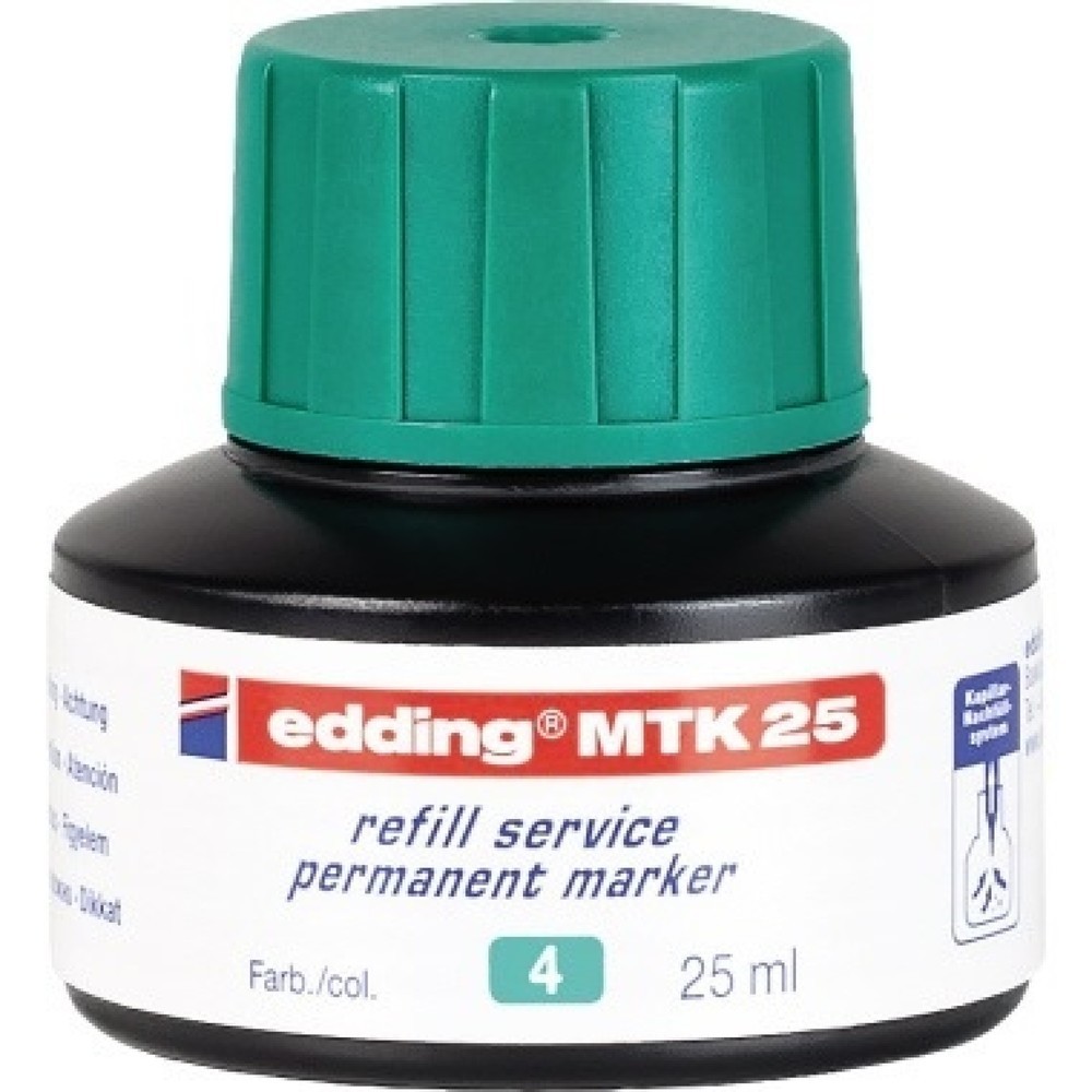 Produktabbildung: edding Nachfülltusche MTK 25 4-MTK25004 25ml grün