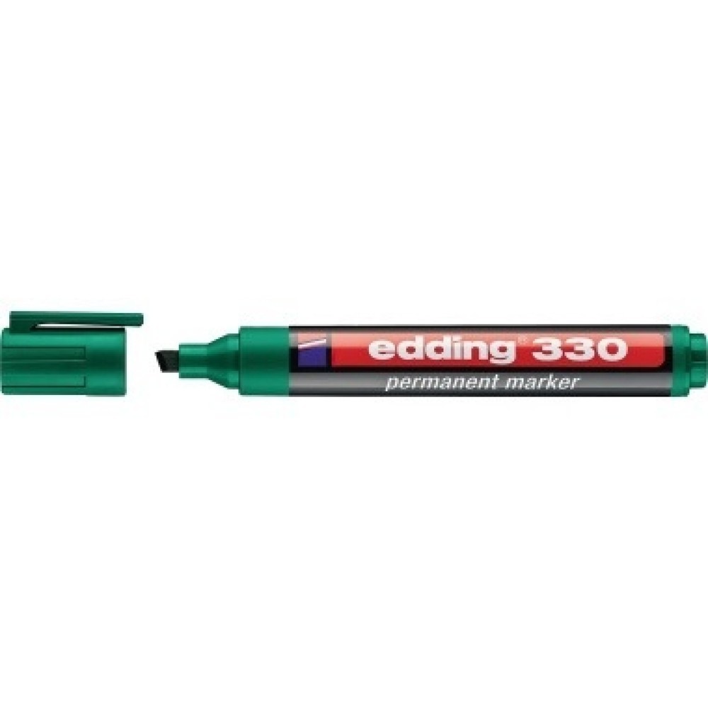 Produktabbildung: edding Permanentmarker 330 4-330004 1-5mm Keilspitze grün