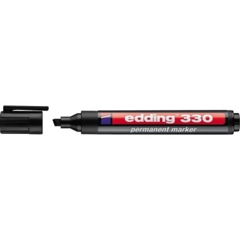Produktabbildung Nr. 7: edding Permanentmarker 330 4-330001 1-5mm Keilspitze schwarz