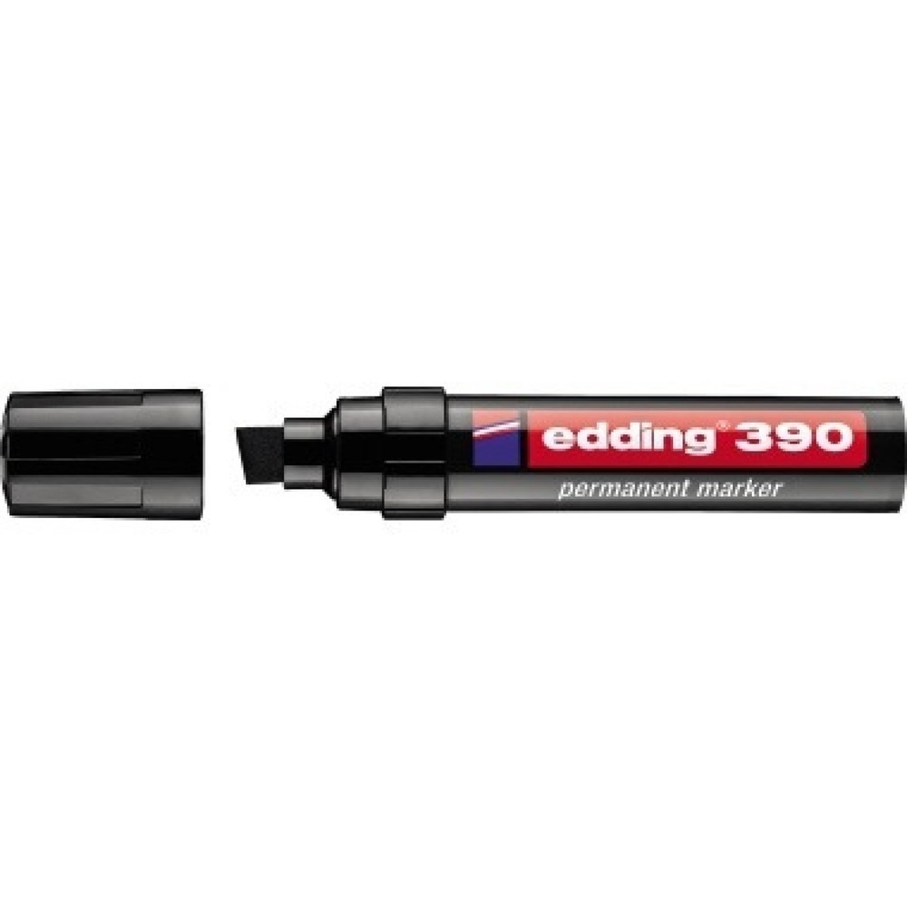 edding Permanentmarker 390 4-390001 4-12mm Keilspitze nachfüllbar sw Produktabbildung: edding Permanentmarker 390 4-390001 4-12mm Keilspitze nachfüllbar sw