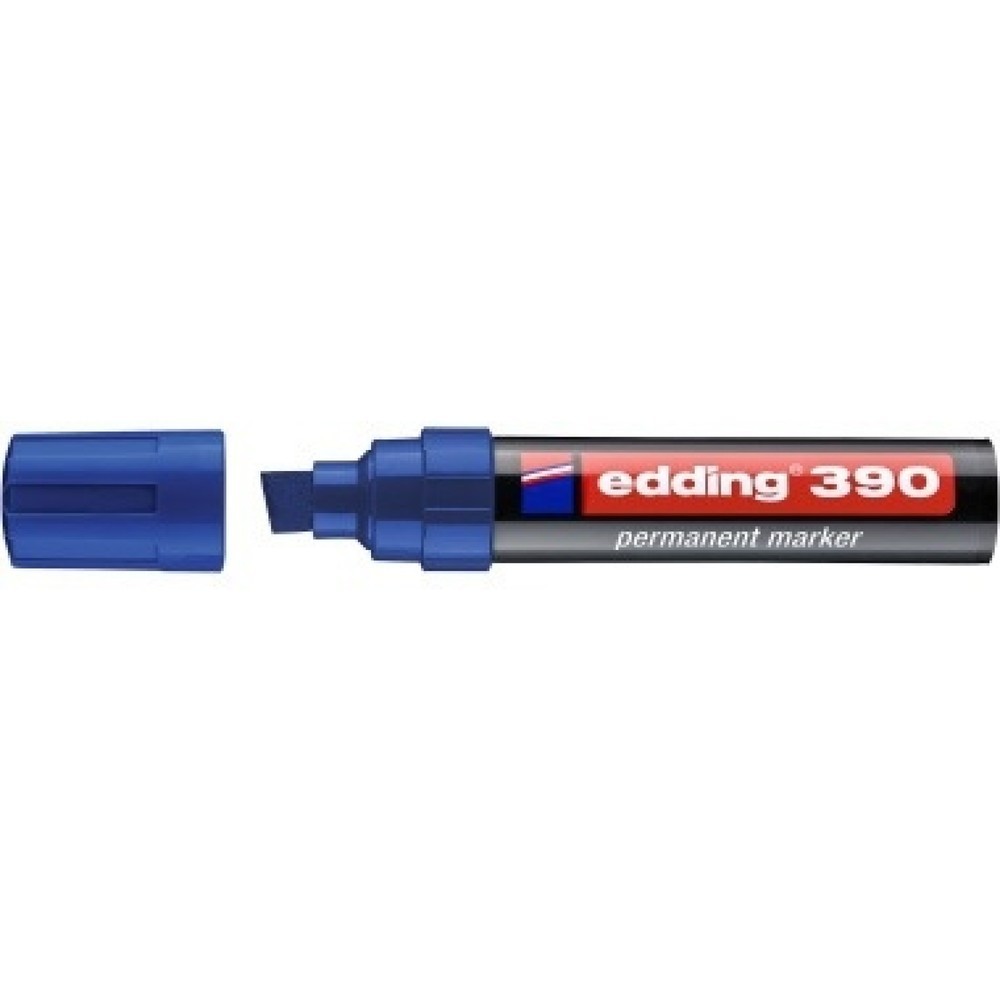 Produktabbildung: edding Permanentmarker 390 4-390003 4-12mm Keilspitze nachfüllbar bl