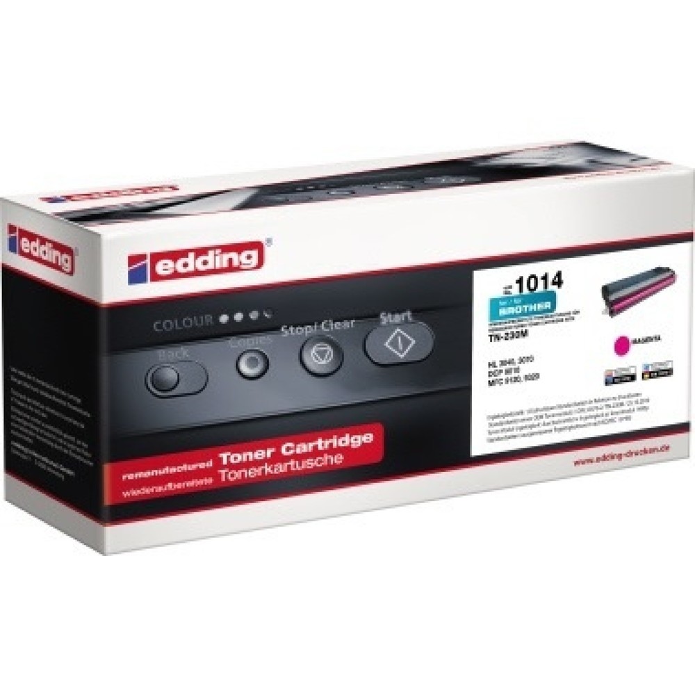 Produktabbildung: edding Toner 18-1014 wie Brother TN 230 magenta