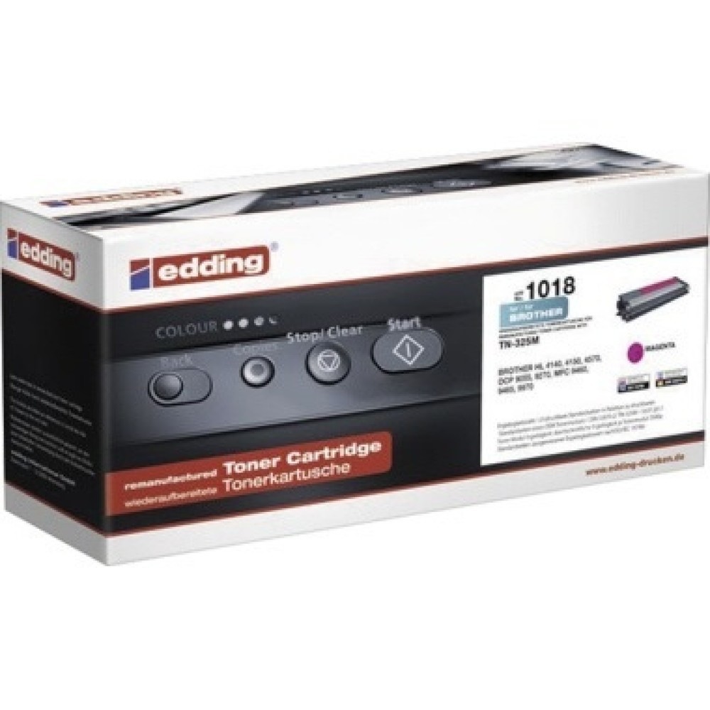 Produktabbildung: edding Toner 18-1018 wie Brother TN-325M magenta