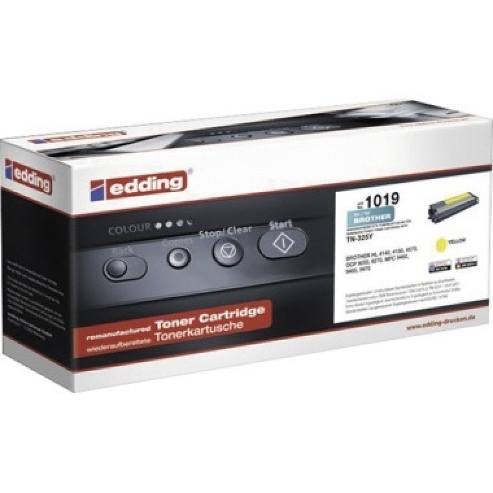 Produktabbildung: edding Toner 18-1019 wie Brother TN-325Y gelb