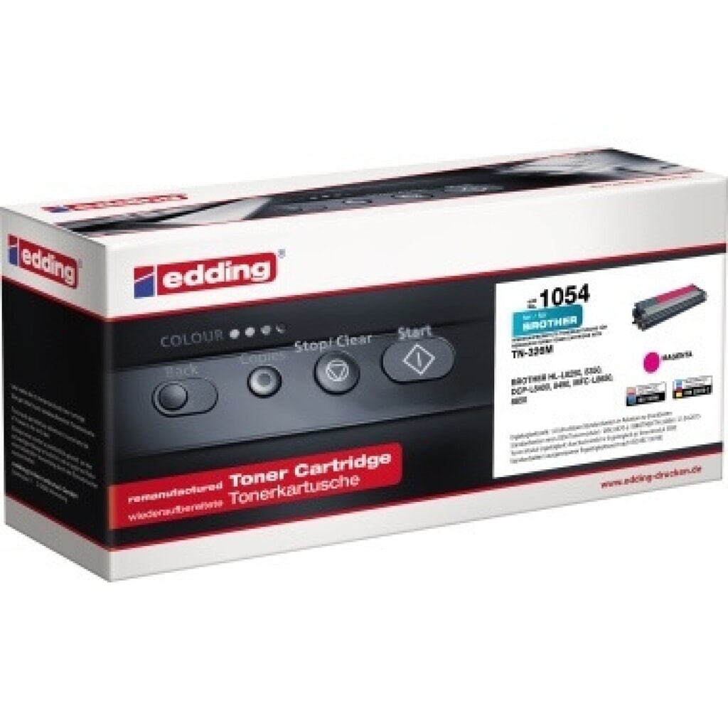 Produktabbildung: edding Toner 18-1054 wie Brother TN-326M magenta