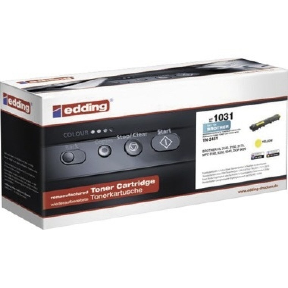 Produktabbildung: edding Toner 18-1031 wie Brother TN-245Y gelb