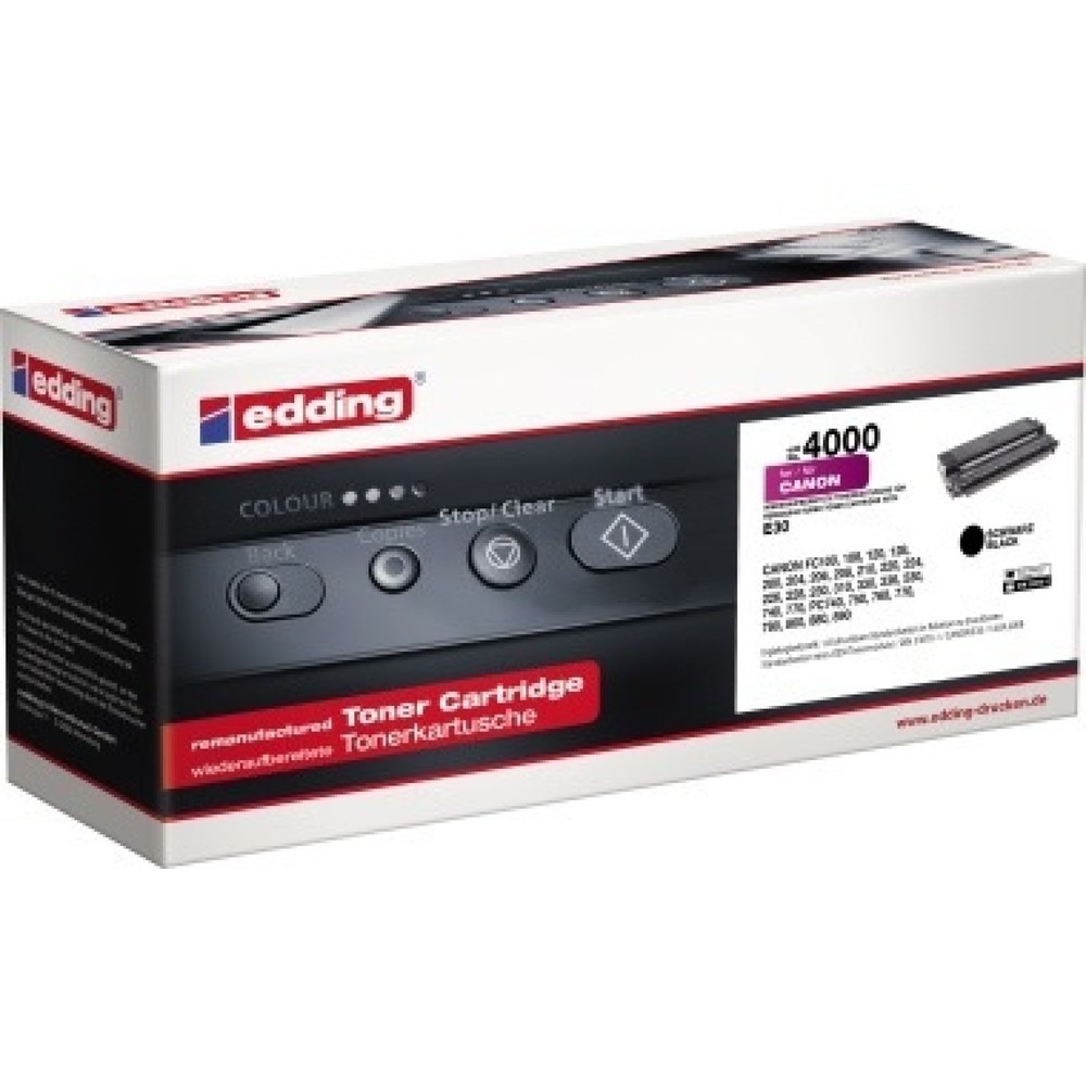 Produktabbildung: edding Toner 18-4000 wie Canon E30 schwarz