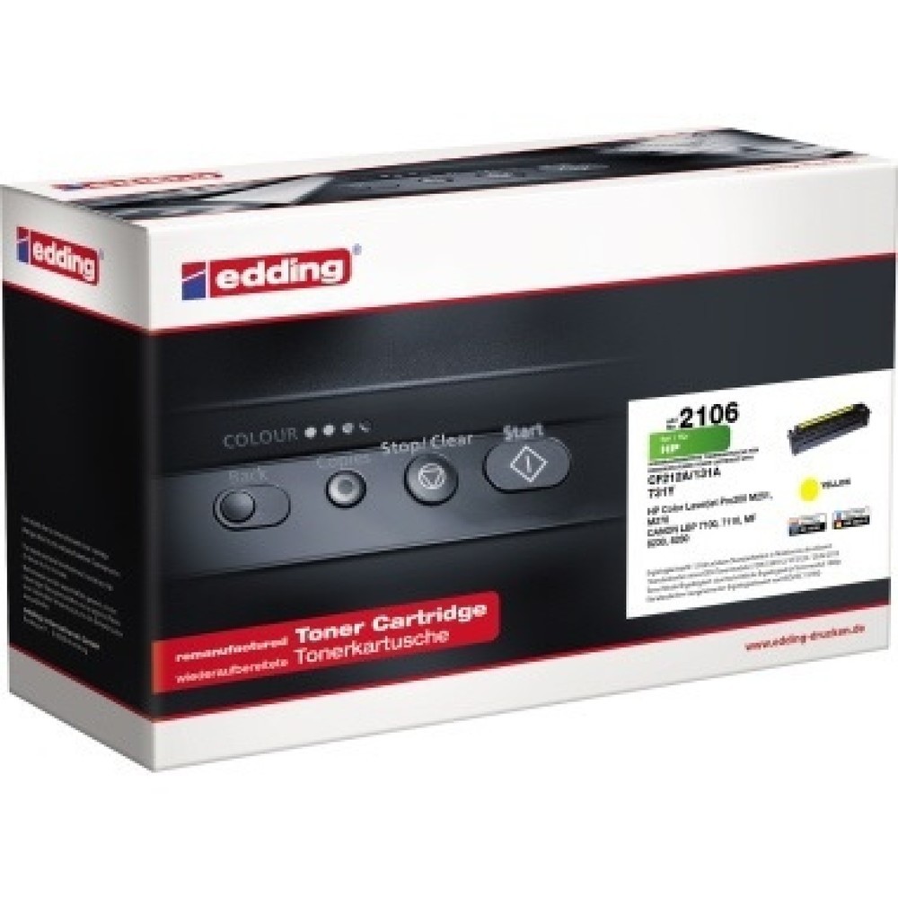 Produktabbildung: edding Toner 18-2106 wie HP CF212A gelb